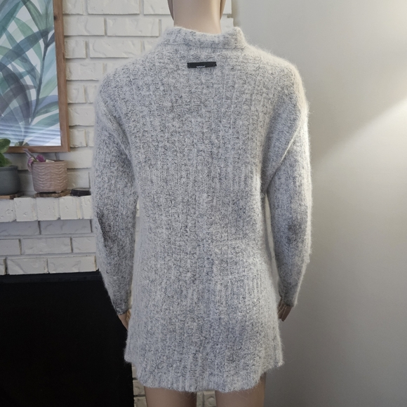 Cotelac Alpaca Wool Gray Sweater Cardigan Button Down Peru - Picture 8 of 16
